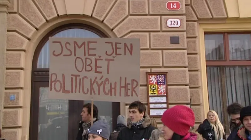 Protesty proti rušení plzeňských práv