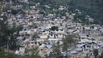 Zničený Port-au-Prince