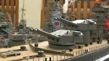 Model bitevní lodi
