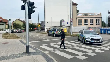 Zásah policie ČR u masivního úniku plynu v Brně na ulici Cacovická, 27. 8. 2025