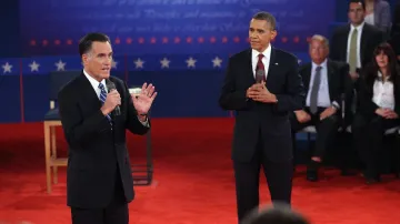 Druhá debata Baracka Obamy a Mitta Romneyho