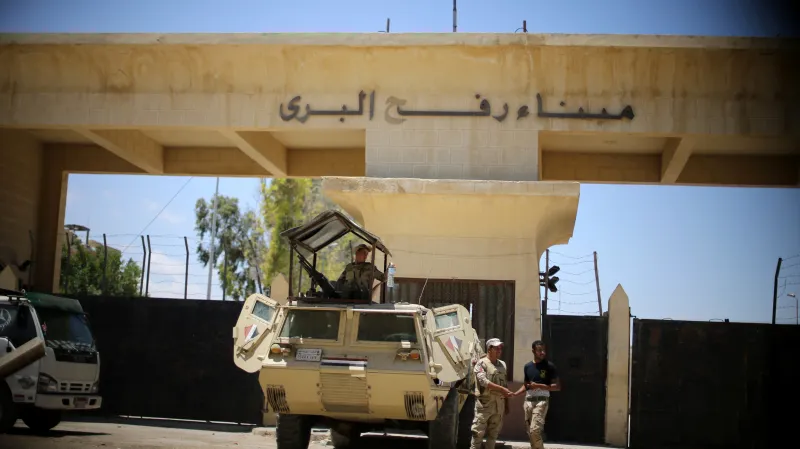 Hlídky na egyptských hranicích