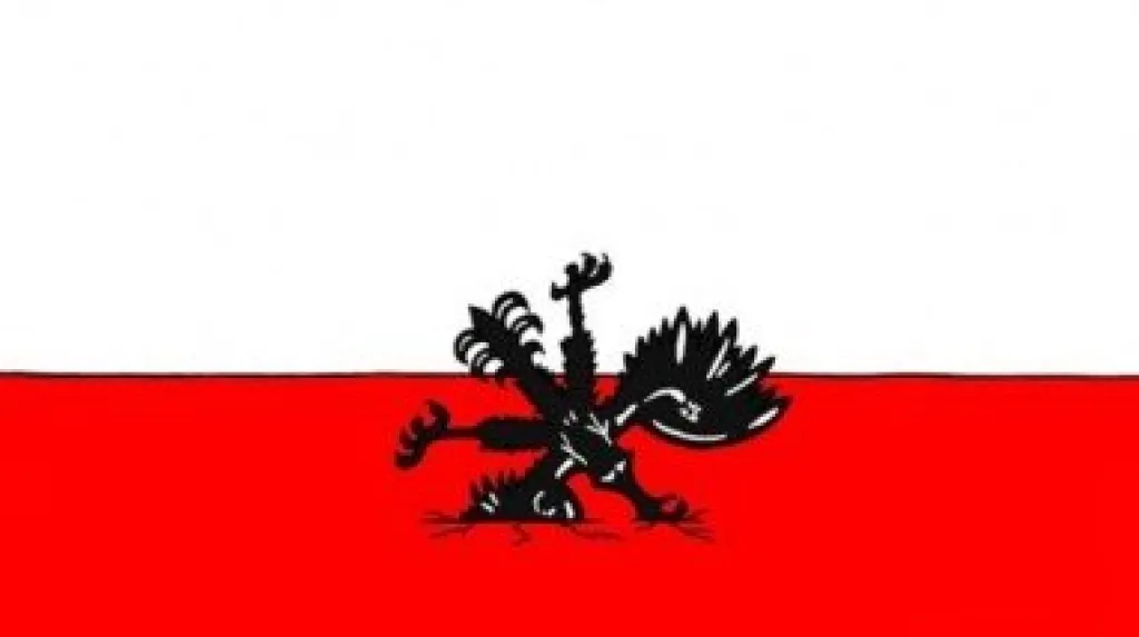 Karikatura belgického deníku