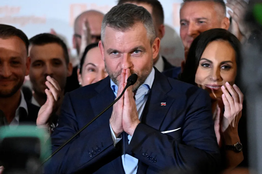 Vítěz voleb Peter Pellegrini