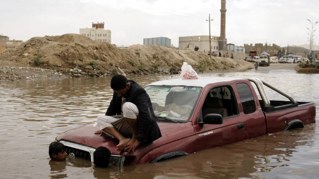 Záplavy v Jemenu