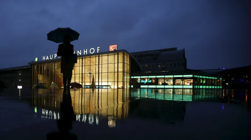 Hlavní nádraží v Kolíně nad Rýnem