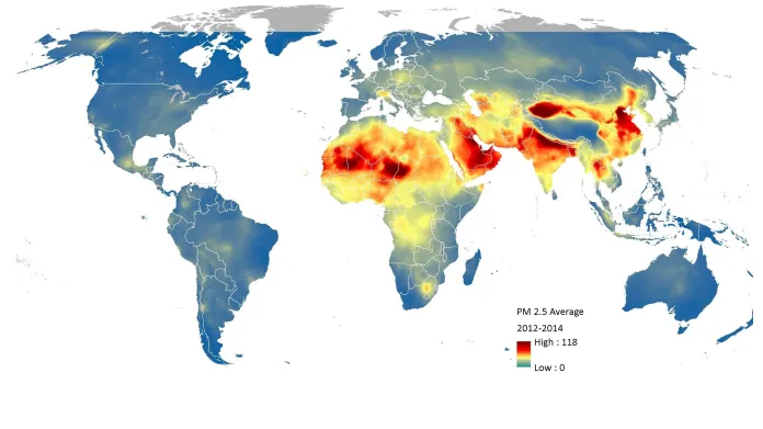 Mapa: Kde nejvíce hrozí dětem znečištěné ovzduší