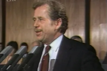 30 let zpět: Havel na Slovensku