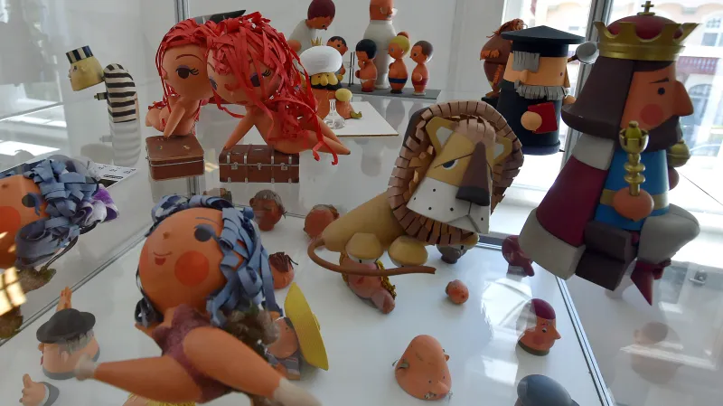 Z výstavy Nejen Broučci