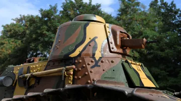 Historický tank Renault FT-17