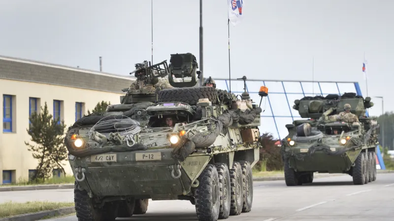 Americký konvoj v Česku