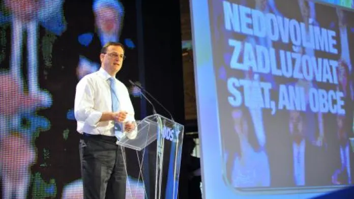 Petr Nečas zahajuje kampaň před podzimními volbami