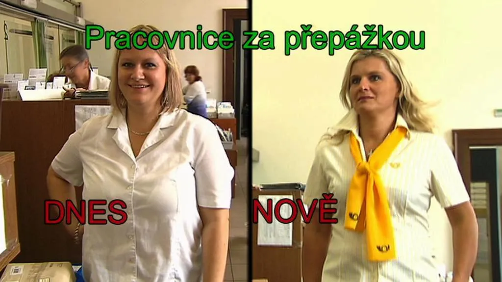 Nové oblečení pro pracovníky pošty