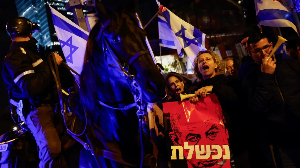 Protesty v Tel Avivu