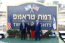 Trump má svůj vrch. Netanjahu po něm na Golanech pojmenoval osadu