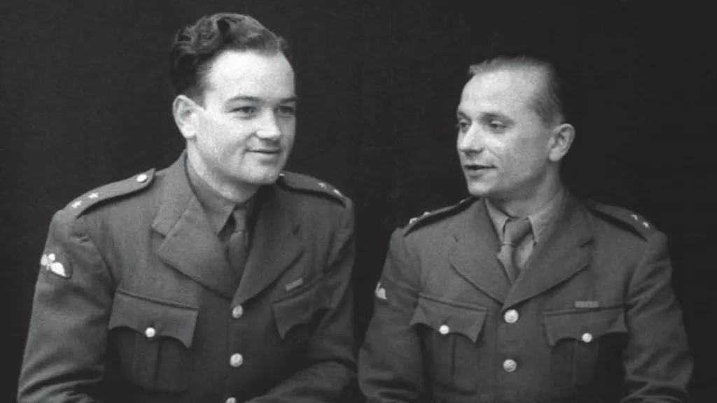 Jan Kubiš a Josef Gabčík (zleva)