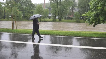 Česko zasáhly silné deště