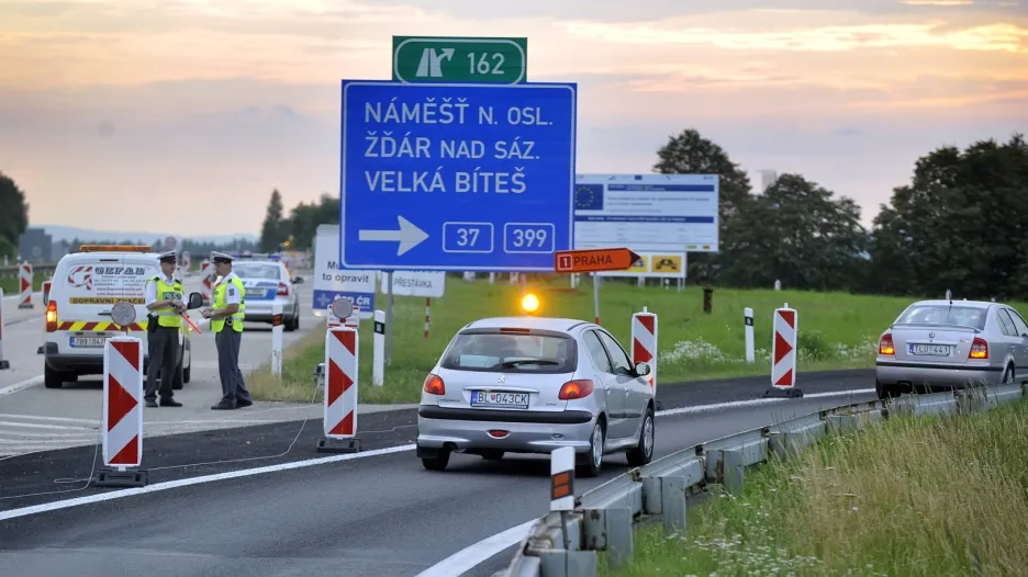 Modernizace D1 u Velké Bíteše