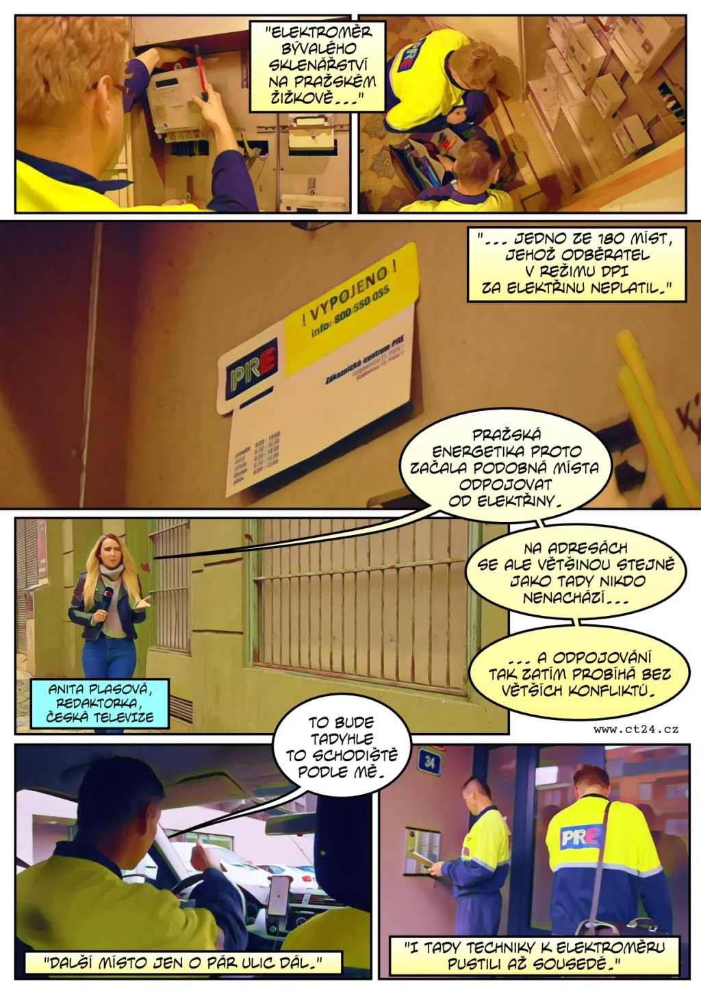 Pražská energetika odpojuje domácnosti