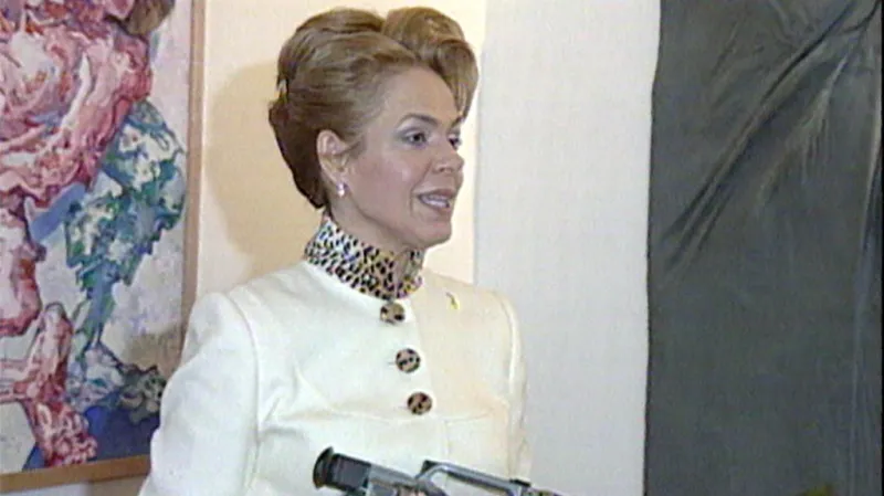 Dagmar Havlová v úloze první dámy