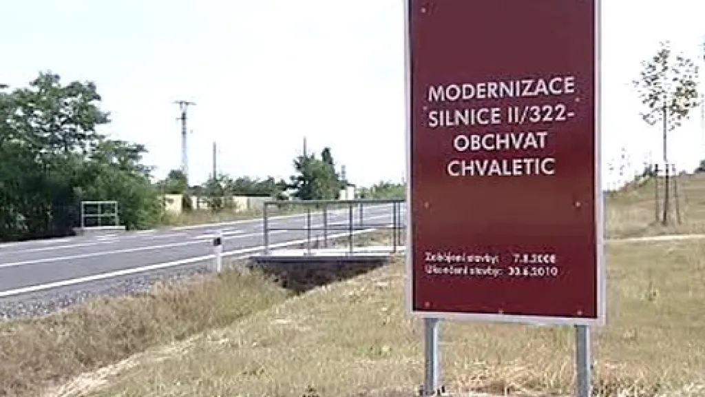 Nový obchvat Chvaletic