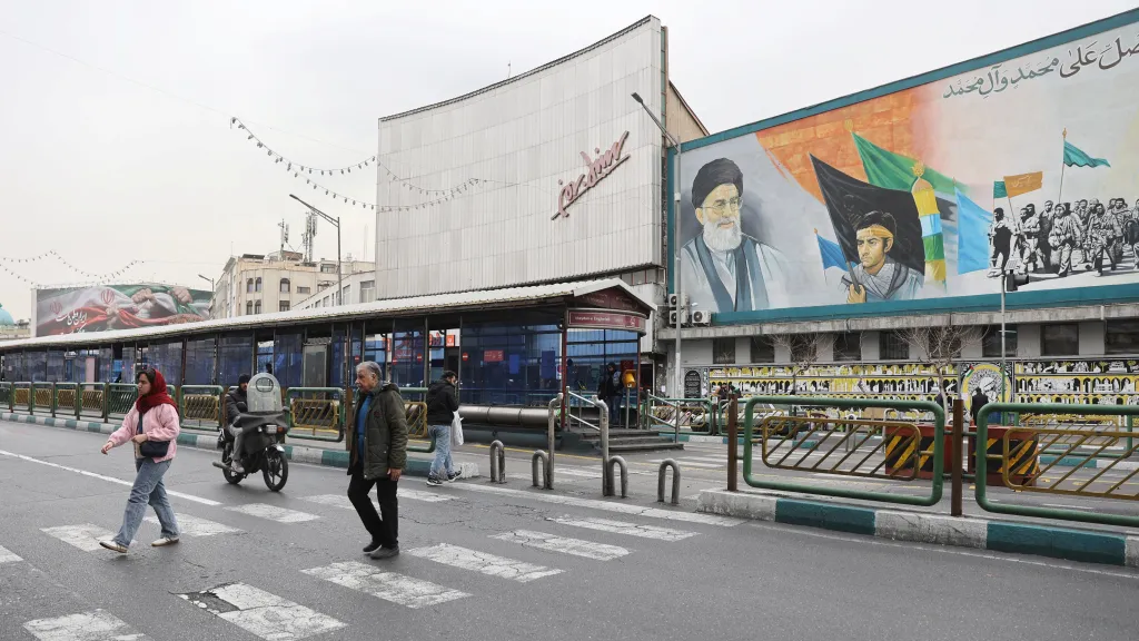 Teheránská ulice (19. ledna 2026)