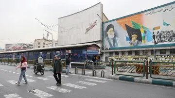 Teheránská ulice (19. ledna 2026)