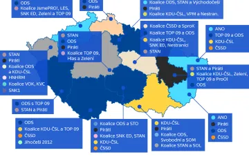 O novém vedení je jasno ve všech krajích. Koaliční partneři podepsali smlouvu v Karlových Varech