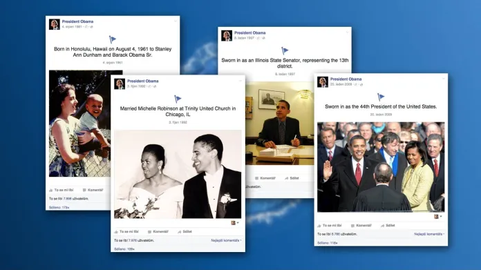Facebook Baracka Obamy