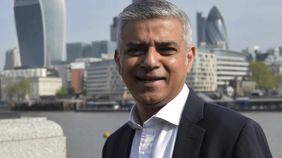 Londýnský starosta Sediq Khan