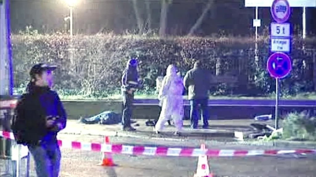 Zastřelení čeští lupiči v Karlsruhe