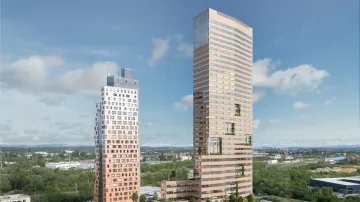 Vizualizace budovy H Tower