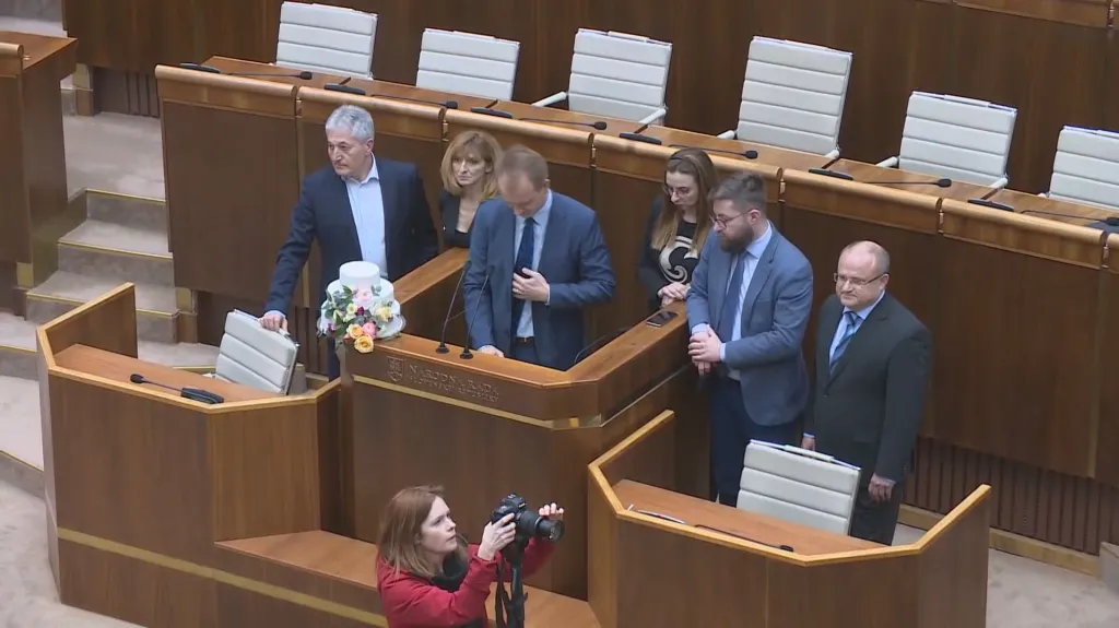 Úterní protest nezařazených poslanců