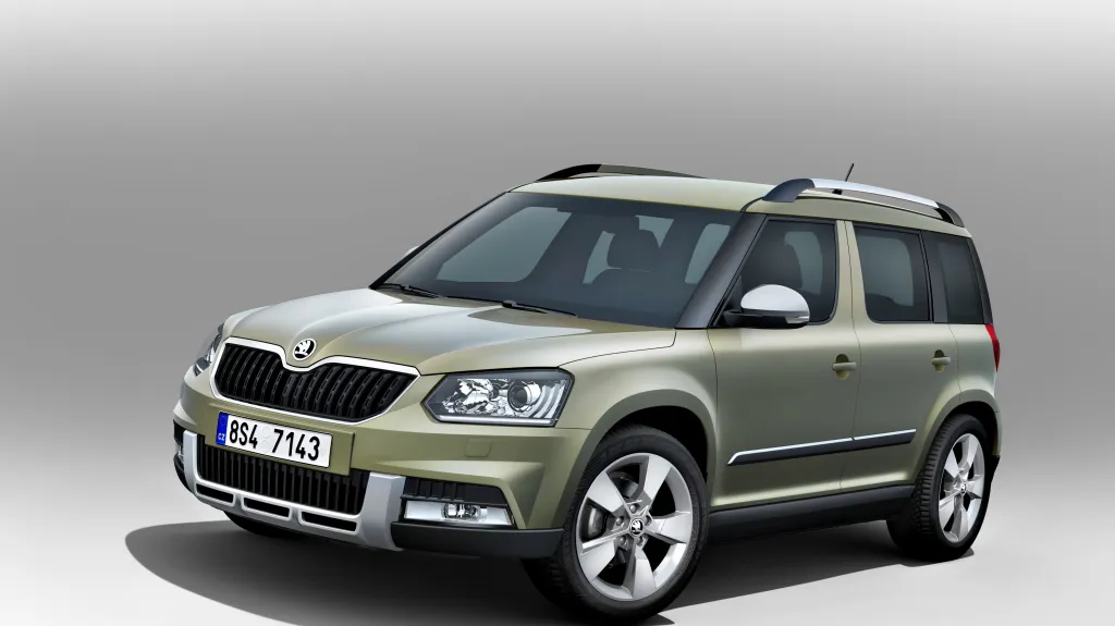 Facelift modelu Škoda Yeti