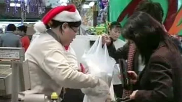 Vánoční nákupy v Číně