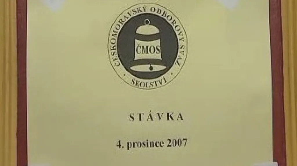 Stávka učitelů