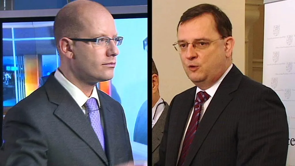 Bohuslav Sobotka vs. Petr Nečas