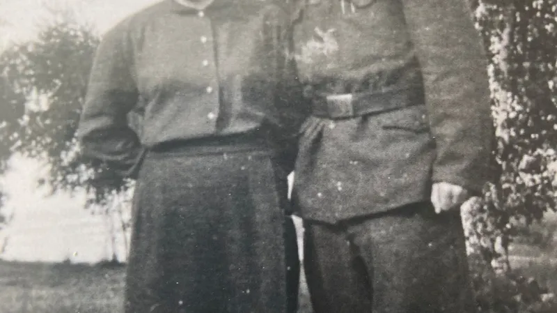 Ludmila Klukanová s manželem