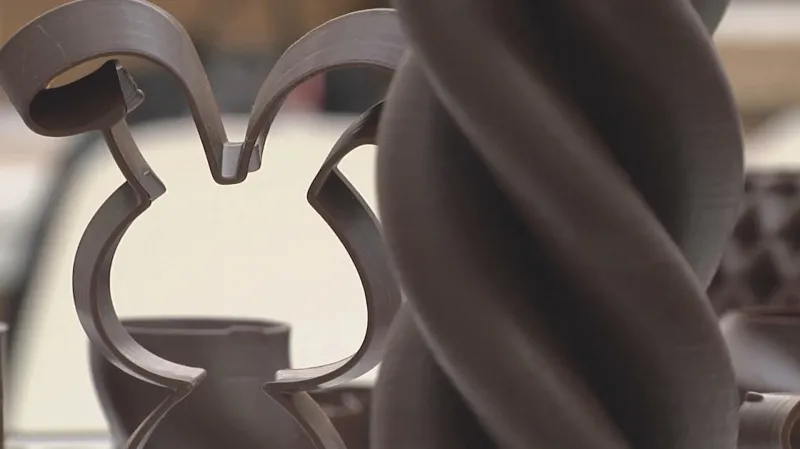 Belgická pralinka z 3D tiskárny