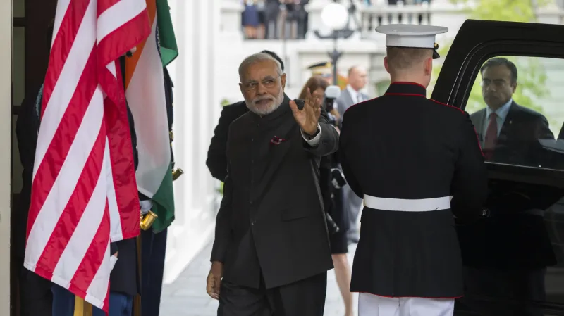 Indický premiér v Bílém domě