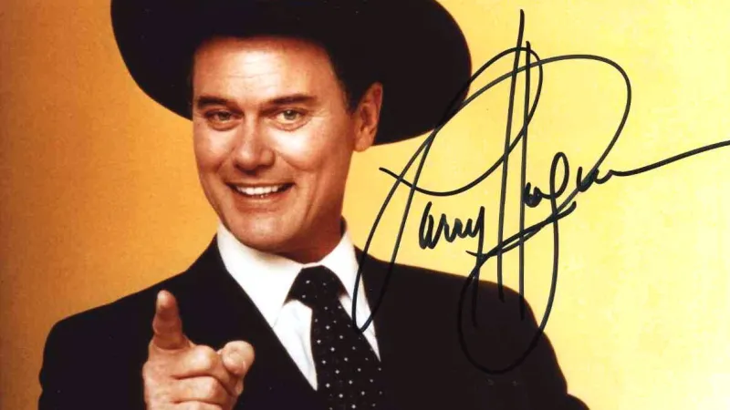 Larry Hagman jako J.R.