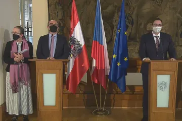 Nikdo si nepřeje další zavření hranic, shodli se Lipavský se Schallenbergem 