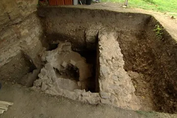 Vyšehrad vydal nález století – základy kostela inspirovaného Byzancí