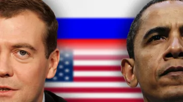 Obama a Medvěděv