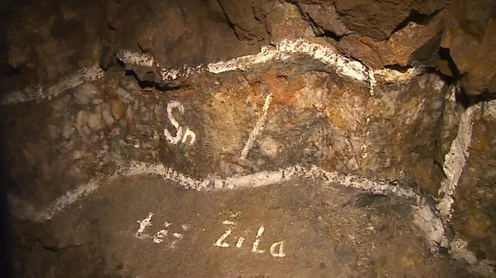 Areál historických dolů v Krušných horách