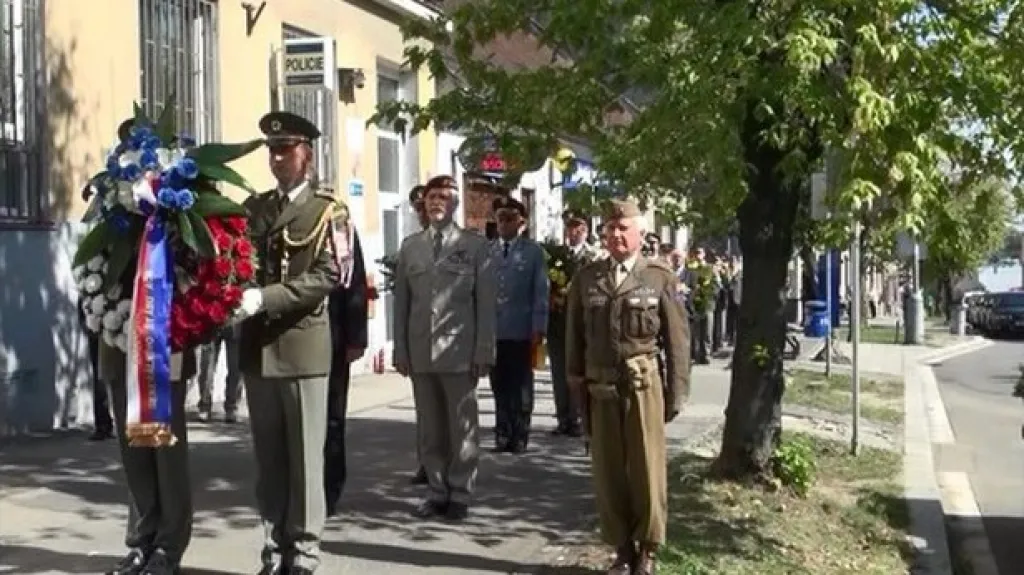 Uctění památky Václava Morávka