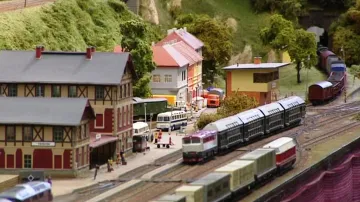 Železniční model v Plzni