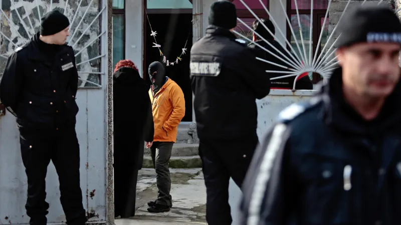 Bulharská razie v Pazardžiku