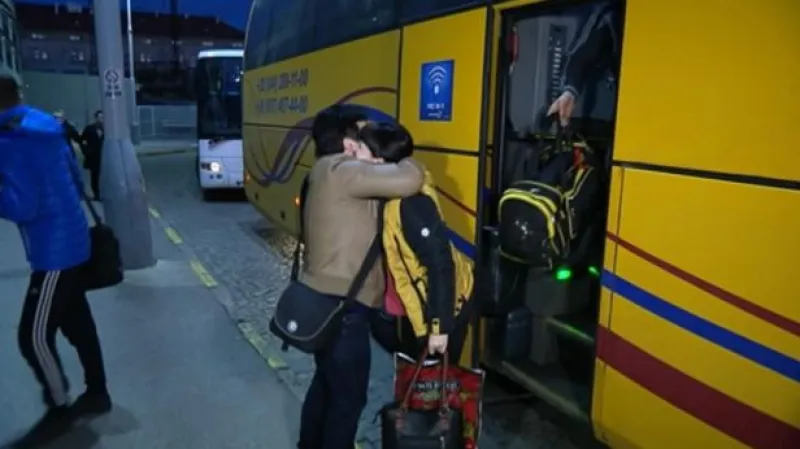 Události: Krajani z Ukrajiny přijeli do Česka hledat nový domov