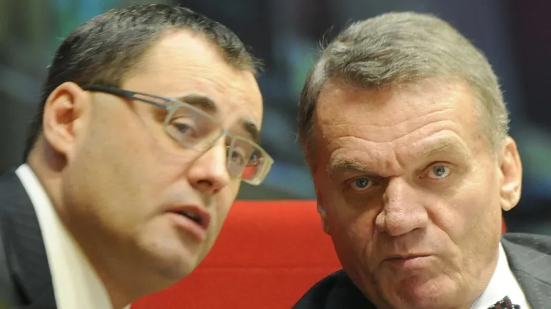 Boris Šťastný a Bohuslav Svoboda